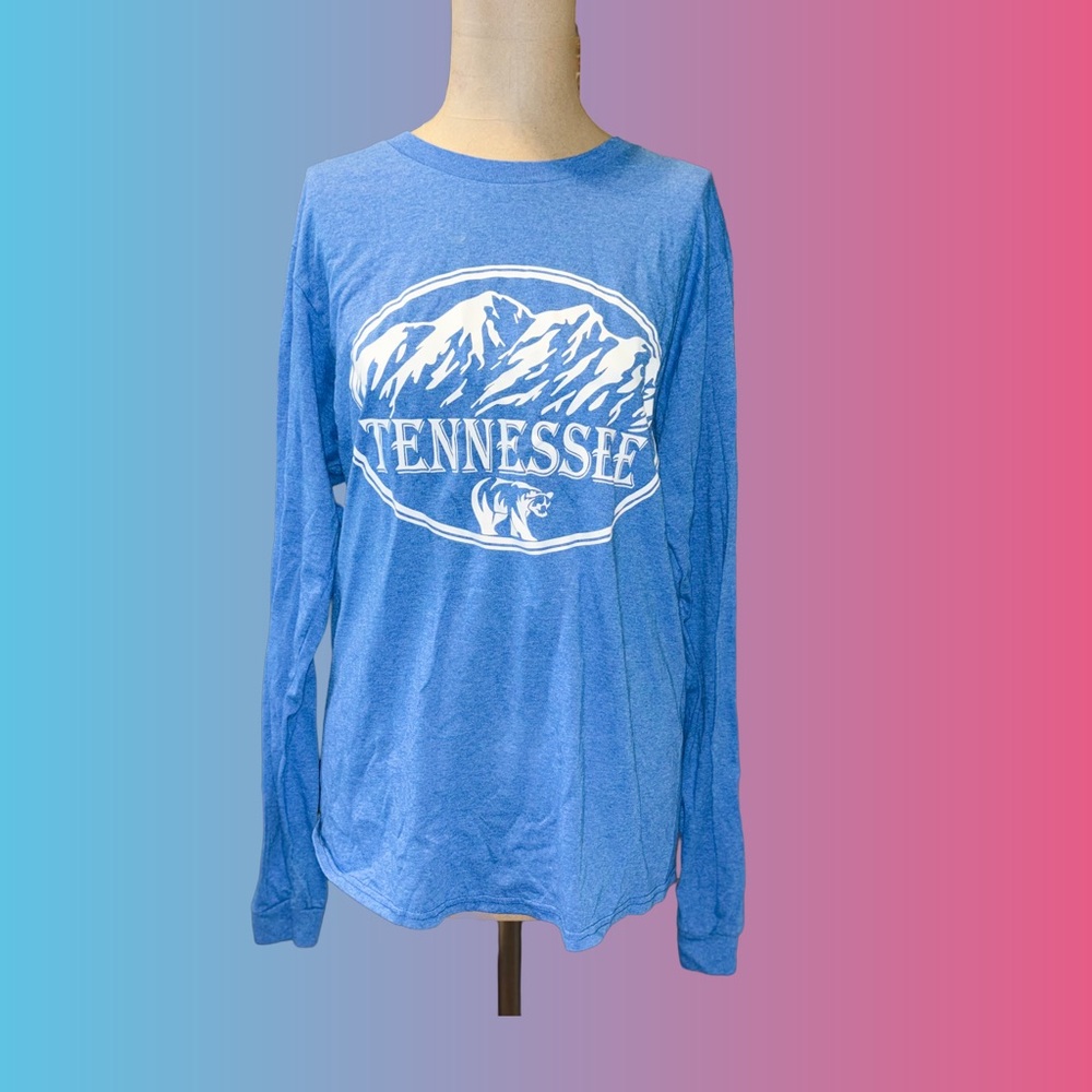Blue Tennessee Long Sleeve Shirt